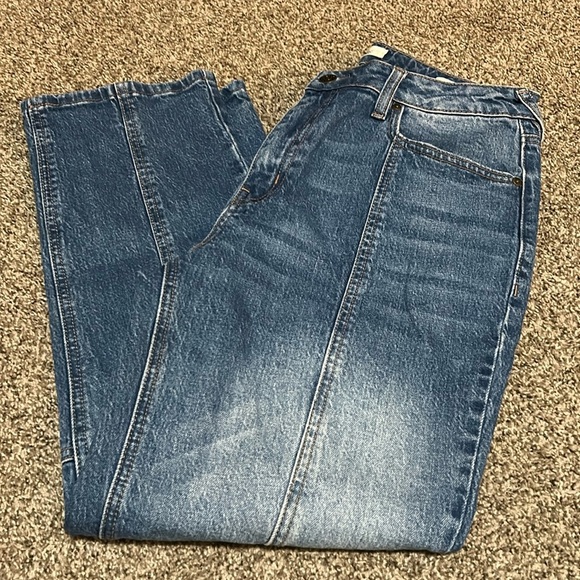 Cleo and Wolf Denim - Cleo and Wolf High Rise Straight Jeans